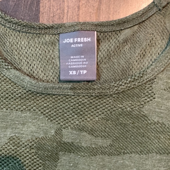 Joe Fresh Active Camo Tank Top - Picture 2 of 4